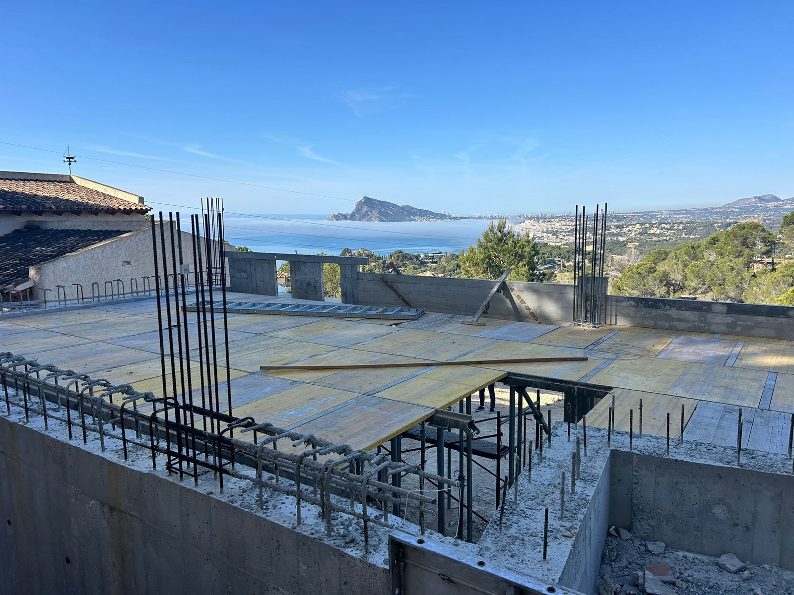 Obra de construcción en curso — Masel Construcción Alicante
